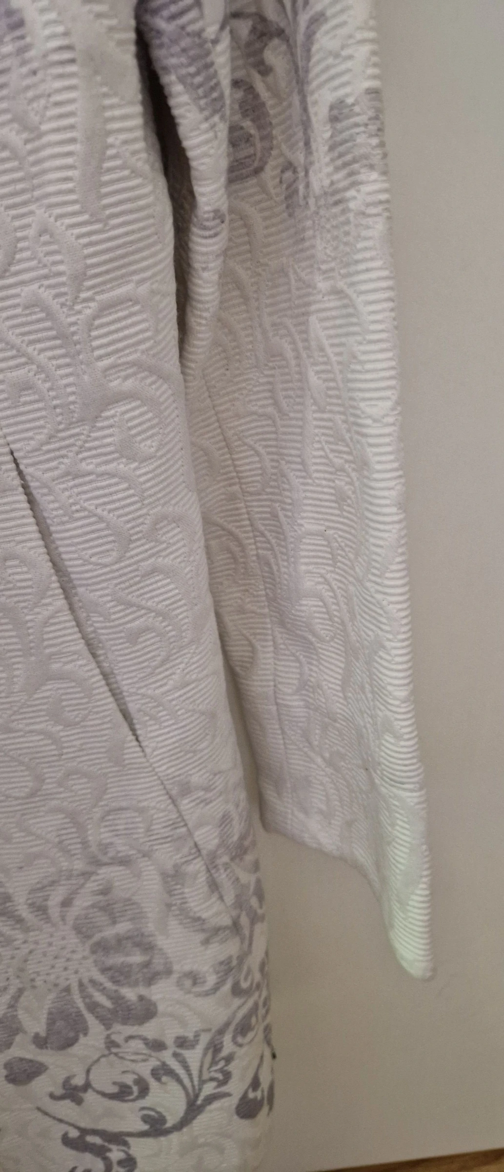 Desigual floral print coat grey white NEW M – photo 8